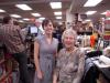 Politics and Prose owner Barbara Meade with staff member